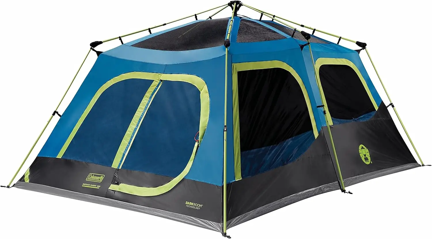 Camping Tent with Instant Setup 10Person Weatherproof Tent with WeatherTec Technology, Double-Thick Fabric