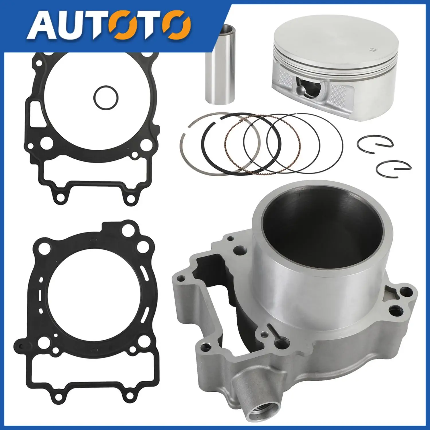 

1 комплект 3022701 93 мм комплект поршня цилиндра подходит для Sportsman 450 Ranger 500 2017-2020, комплект поршня цилиндра двигателя, аксессуары