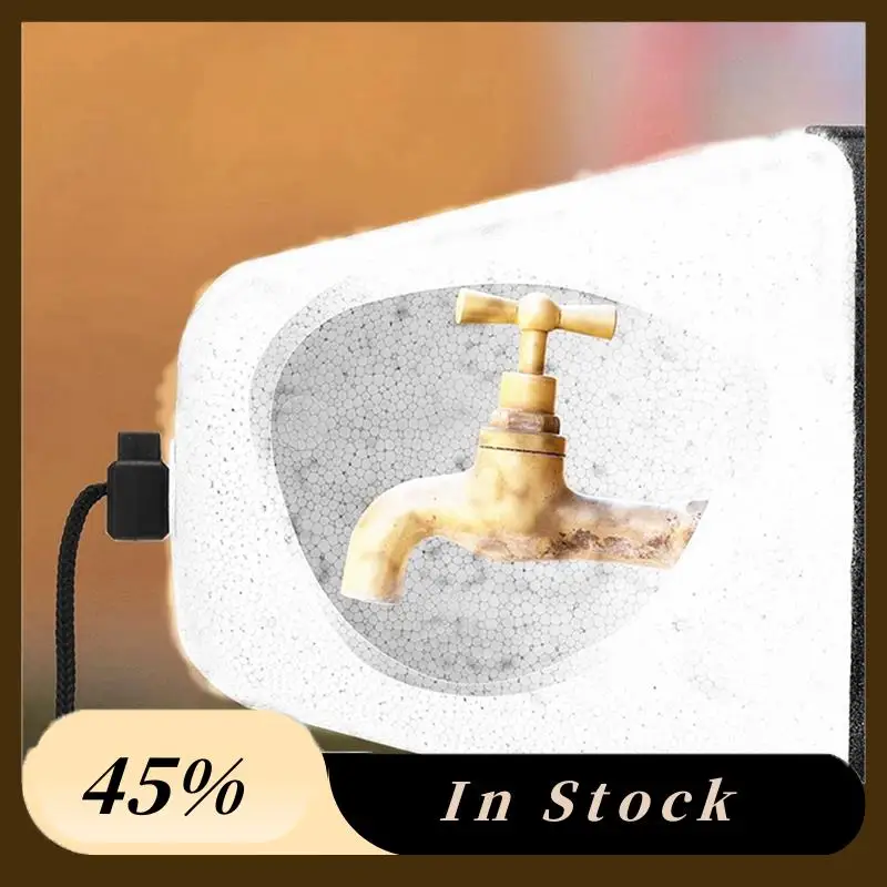 

6PCS Outdoor Faucet Covers Spigot Cover For Winter Plastic Faucet Covers For Freeze Protection With Thick Foam Inside Durable