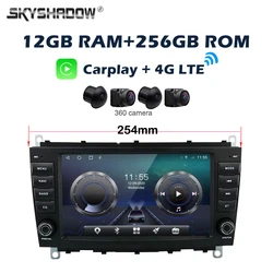 254mm 12G+256G 4G LTE Carplay Auto Android 14.0 8
