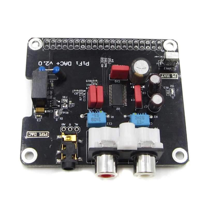 Pifi Digi Dac + Hifi Dac Audio Geluidskaart Module I 2S Interface Voor Raspberry Pi 3 2 Model B B + Digitaal Prikbord V2.0 Board Sc08