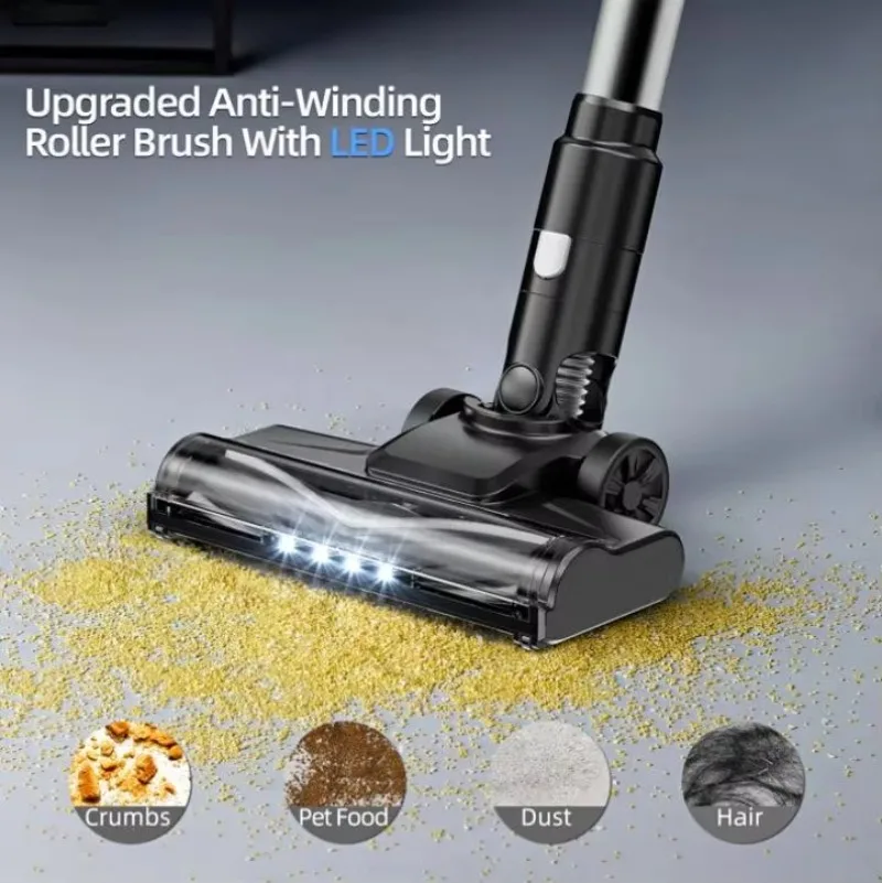

High Suction Home Electric Floor Cyclone Rechargeable Battery Stick Upright Wireless Cordless Handheld Vacuum Cleaner