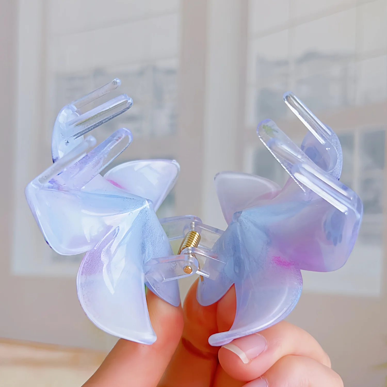 Kawaii Disney Stitch аниме для девочек акриловая заколка для волос сшитая заколка для волос аксессуар для волос в виде акулы зажим для волос на день рождения, Рождество Gif