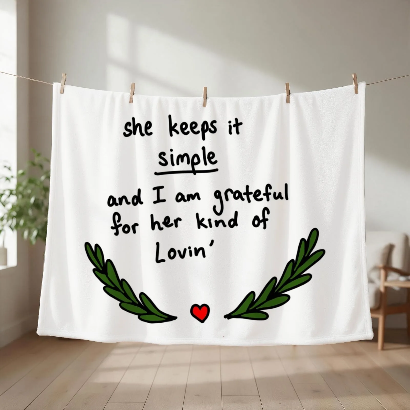 Fan Art of January Wedding by The Avett Brothers Throw Blanket couch cozy soft plush fuzzy picnic outdoor blanket