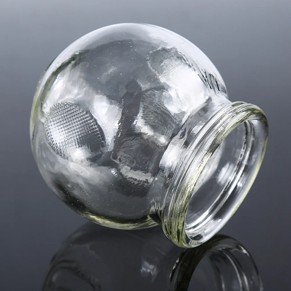 

1Set Glass Cupping Treatment Kit Thickened Explosion Proof Suction Cups Strong Grip Smooth Rim Health Care Therapy Instrument
