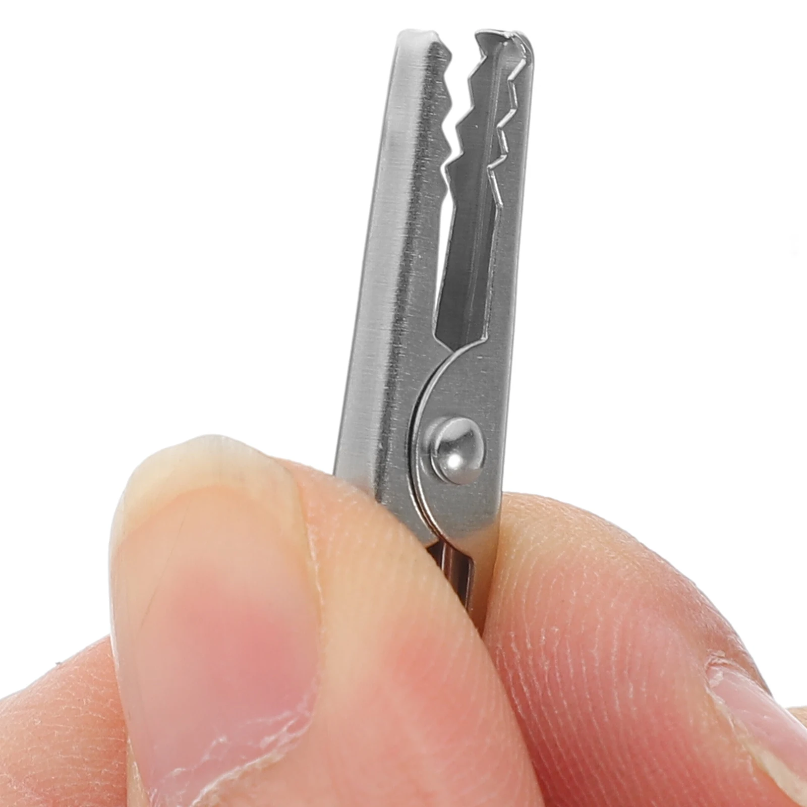 

100 Pcs Test Clip Electric Small Metal Clips with Wires Cable Supply Electrical Automotive Leads Probe