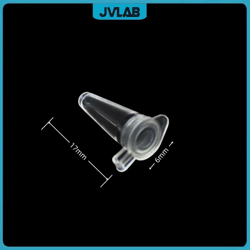 Microtubes PCR Tube 0.1ml Laboratory Centrifuge Tube Transparent Plastic Centrifugal Tube With Cover 100ul EP Micro Tube 1000/PK