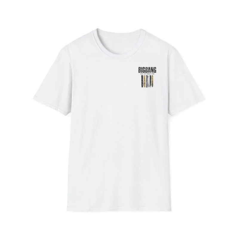Bigbang 20. Jubiläums-Merch-T-Shirt 2025-2027 Welttournee Vorder- und Rückseitengrafikdruck Kpop Unisex Kurzarm-T-Shirt für Fans – Detail 4