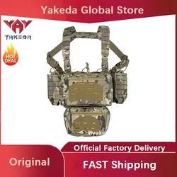 Yakeda Tactical Chest Hanging Outdoor Multi-functional Breathable Lightweight Equipment Tactical Vest Wear-resistant Sling