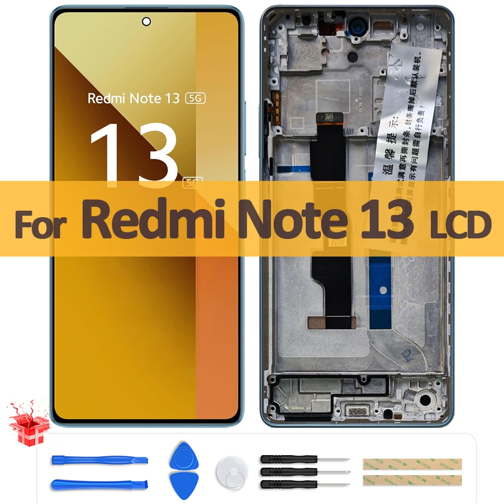 667-amoled-per-xiaomi-redmi-nota-13-display-lcd-touch-screen-digitizer-assembly-per-redmi-note13-sostituzione-dello-schermo