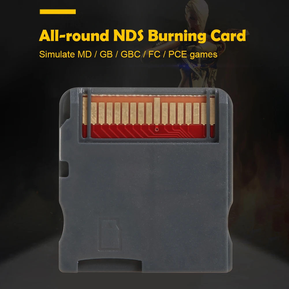 R4 Video Games Memory Card For Nintend NDS NDSL R4 DS Burning Card Game Flashcards Support TF Card Adapter Burning Card Reader