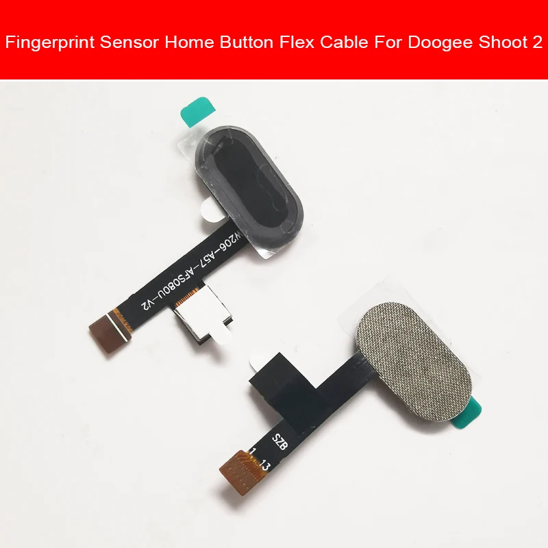 Home Button FingerPrint Sensor Flex Cable For Doogee Shoot 2 Shoot2 Menu Return Key Touch ID Sensor Flex Ribbon Repair parts