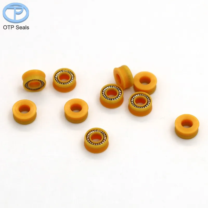 

Flange spring seal UHMWPE UPE seals ultra high molecular weight polyethylene H-spring 718 Non-standard shaped factory customized