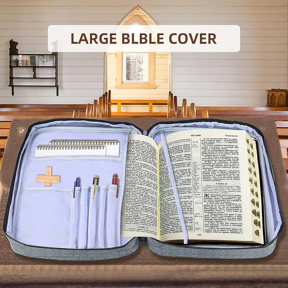 Durable Bible Covers Portable Universal Large Capacity Carrying Case Protective Bag