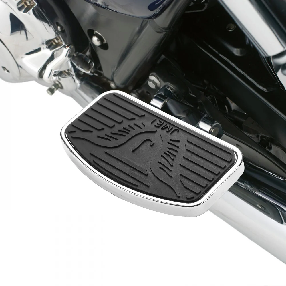 Motorcycle Rear Wide Foot Rest Floorboards for Honda Shadow for Yamaha for Kawasaki Vulcan Aluminium Alloy Footpeg Accessories