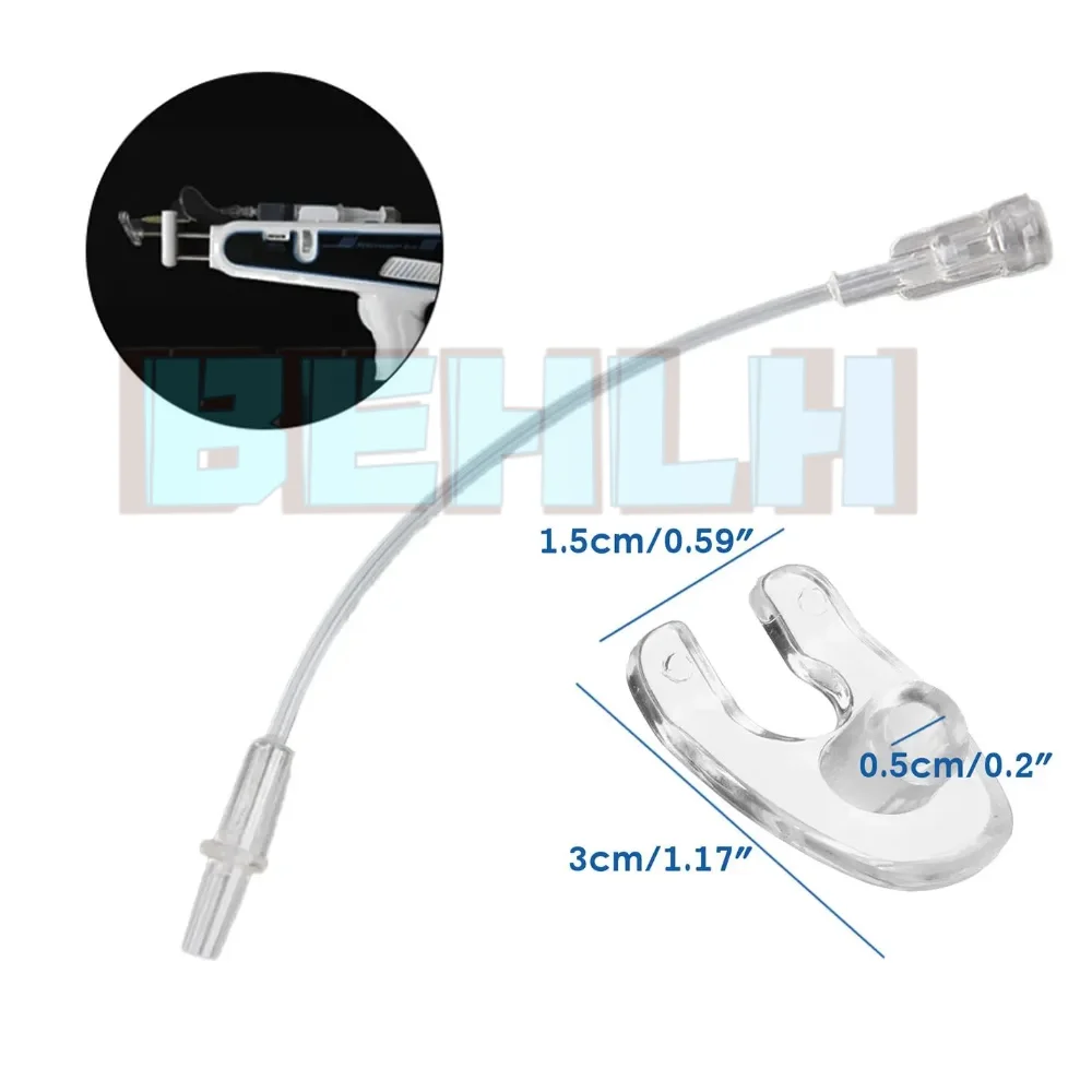 

Disposable Catheter Plastic Plate Suitable For Mesotherapy Gun Beauty Equipment Presser Foot Accessories