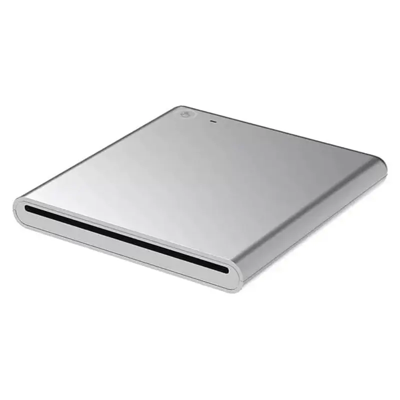 A13E-External DVD Drive For PC - Slot-In USB-C Super Drive CD/DVD Burner Plug & Play Optical Drive