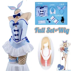 New Kitagawa Marin Blue Bunny Girl My Dress-Up Darling Marin Kitagawa Bunny Girl Cosplay Costumes Role Play Cosplay Outfit