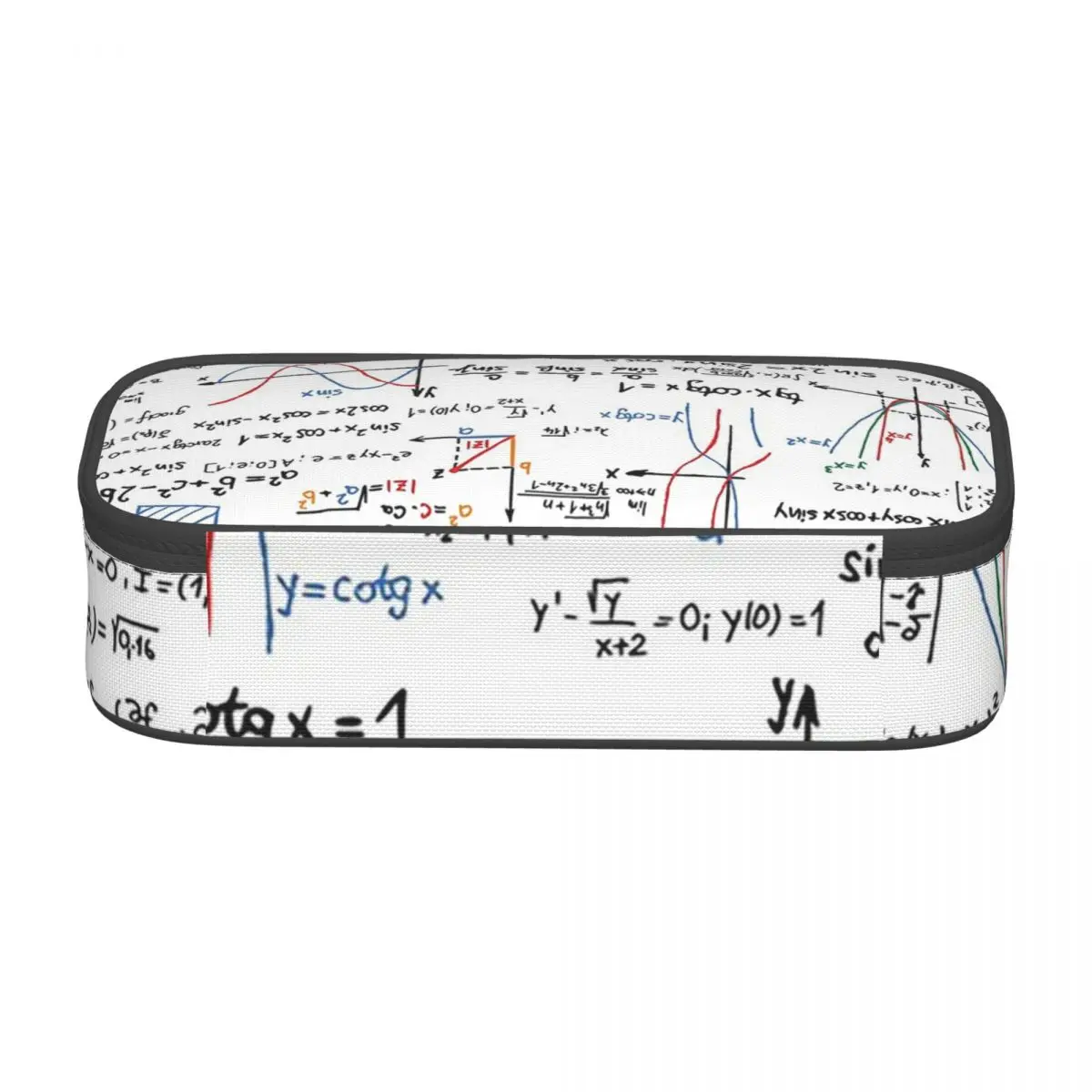 Mathematics Formulas Numbers Pencil Cases for Student Pen Box Pencil Bag Big Capacity Pencil Pouch Pen Holder