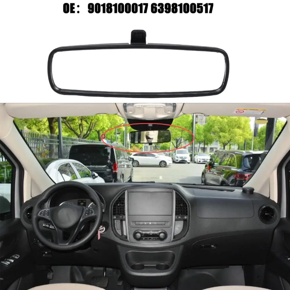 

For 2007-2021 Mercedes Benz Sprinter 2500 3500 interior rearview mirror 6398100517