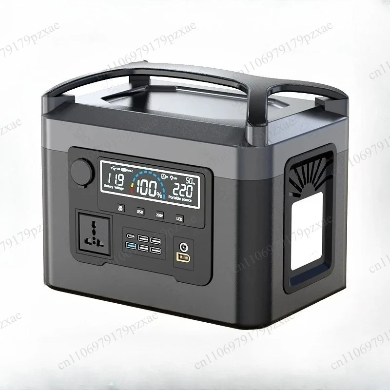 220V Large Capacity Portable Power Station, Power Supply for Home, Camping and Live Streaming