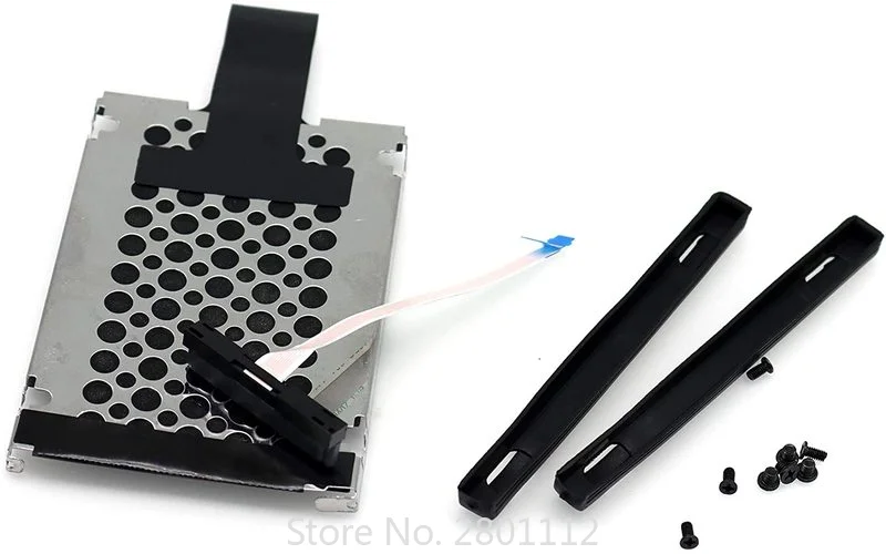 NEW SATA Hard Drive Cable Rack Caddy Rubber Rail for HP X360 15-BC 15T-BC 15-AX 15T-AX HDD Bay DD0G35HD011 DD0G75HD011