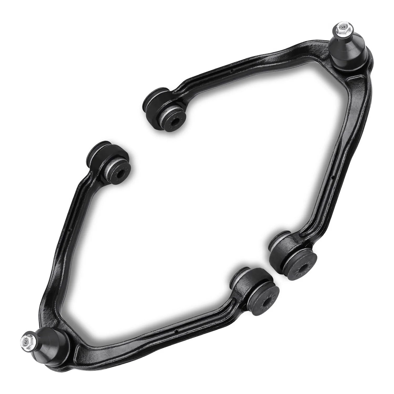 Svenubee Pair of Front Upper Control Arms for Chevrolet Silverado 1500 Tahoe Cadillac Escalade 2000 2001 2002 2003 - 2014