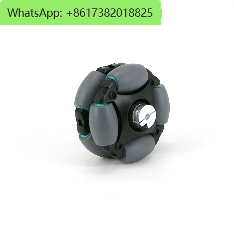 

[Omni P70] Всенаправленное колесо диаметром 70 мм + плотная шестиугольная муфта 3/6 мм, поддерживает всенаправленное движение