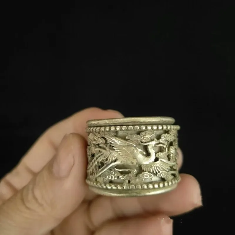 imita-o-antigo-antigo-tibetano-prata-auspicioso-dragao-e-fenix-anel-presente-personalizado-para-casais-homens-e-mulheres