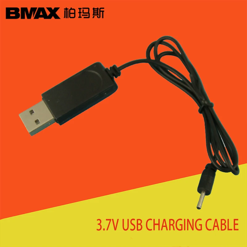 3.7v 4.2v Usb Charging Cable Round Plug With Protection For Headlight Lithium Battery Charger RC Drone Car Toy Batteries Parts