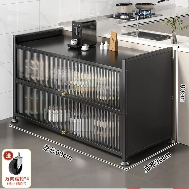 Шиферный кухонный шкафчик от пола до потолка, бытовой обеденный шкаф с чашей, встроенный с настенным многофункциональным хранилищем