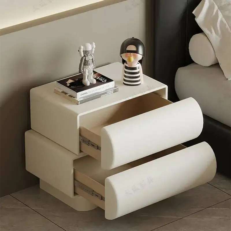 

Small Nightstands White Bedside Cabinet Bedroom Table Dresser Bedside Shelf Bed Room Decor Mesa De Cabeceira Cute Furniture