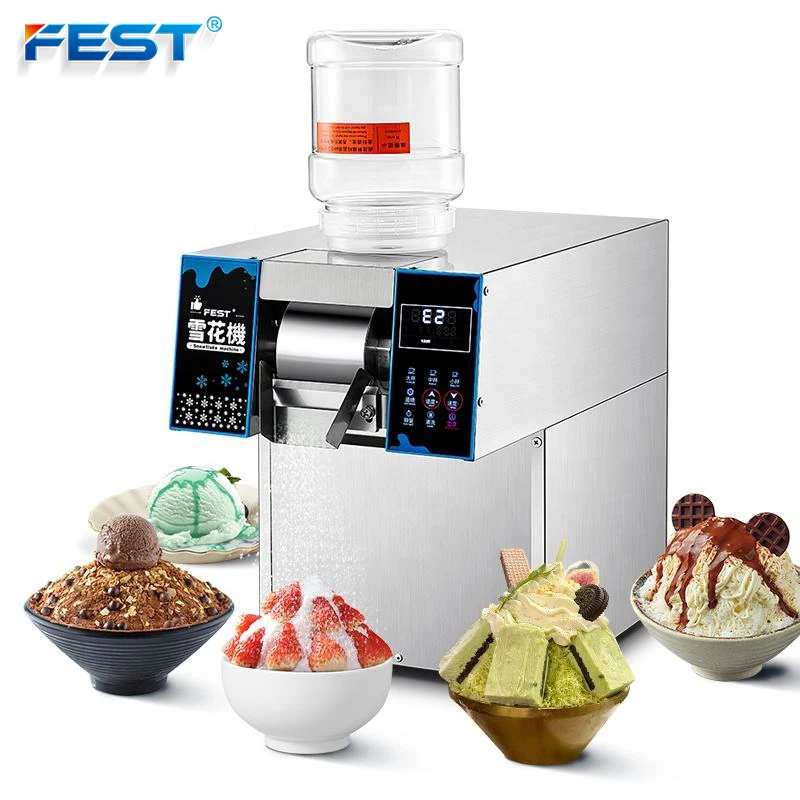 

Efficient Full Automatic Electric Ice Shaver Machine for Snow Ice Making and Cream Crushing