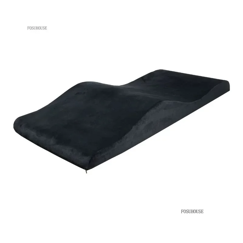 Nordic Curved Massage Table Bed Mattress Topper Flannel Salon Extension Pad Eyelash Bedding Spa Furniture for Beauty Therapy