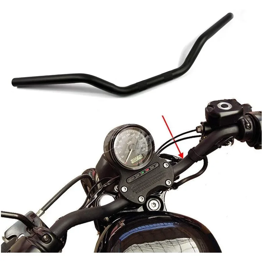 

Вешалка для мотоцикла, 1 дюйм, 25 мм, Ace Cafe Racer Clubman, руль, руль, совместимая с Harley Sportster XL88