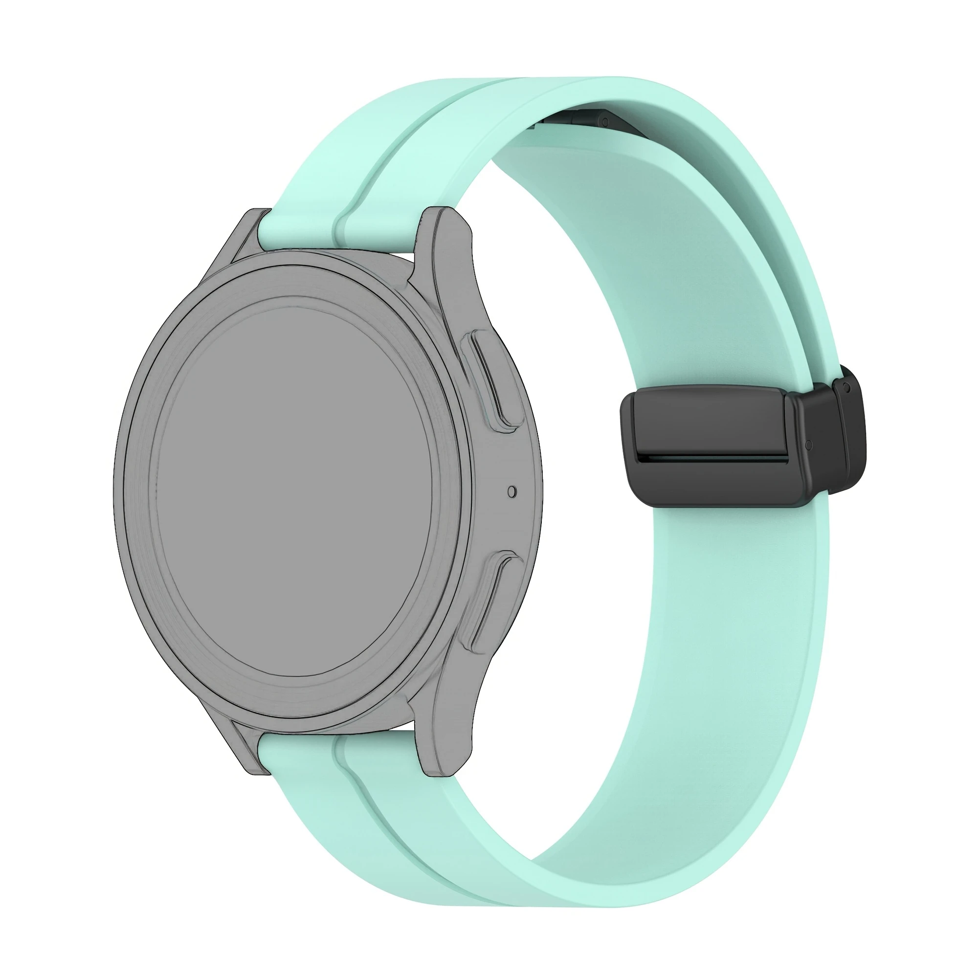 Sport Magnetic Straps 20mm 22mm Smart Watch Bands Adjustable Straps for Samsung Galaxy Watch gallery 2