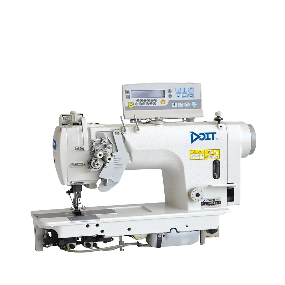 

DT8750-D4 Direct Drive Computerized Double Needle Flat Bed Industrial Sewing Machine Price Split Needle Bar