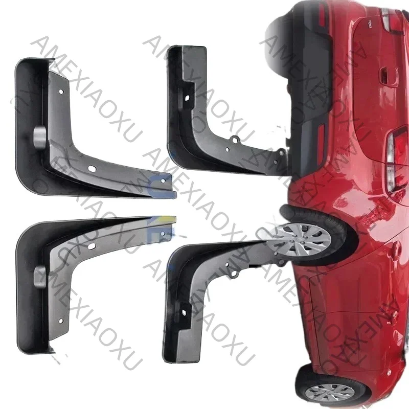 WANWUXIN 4x For KIA Rio Hatch Sedan 4dr 5dr Pegas Soluto FB YB 2017 - 2021 Front Rear Mudflaps Mud Flaps Splash Guards 2018 2019