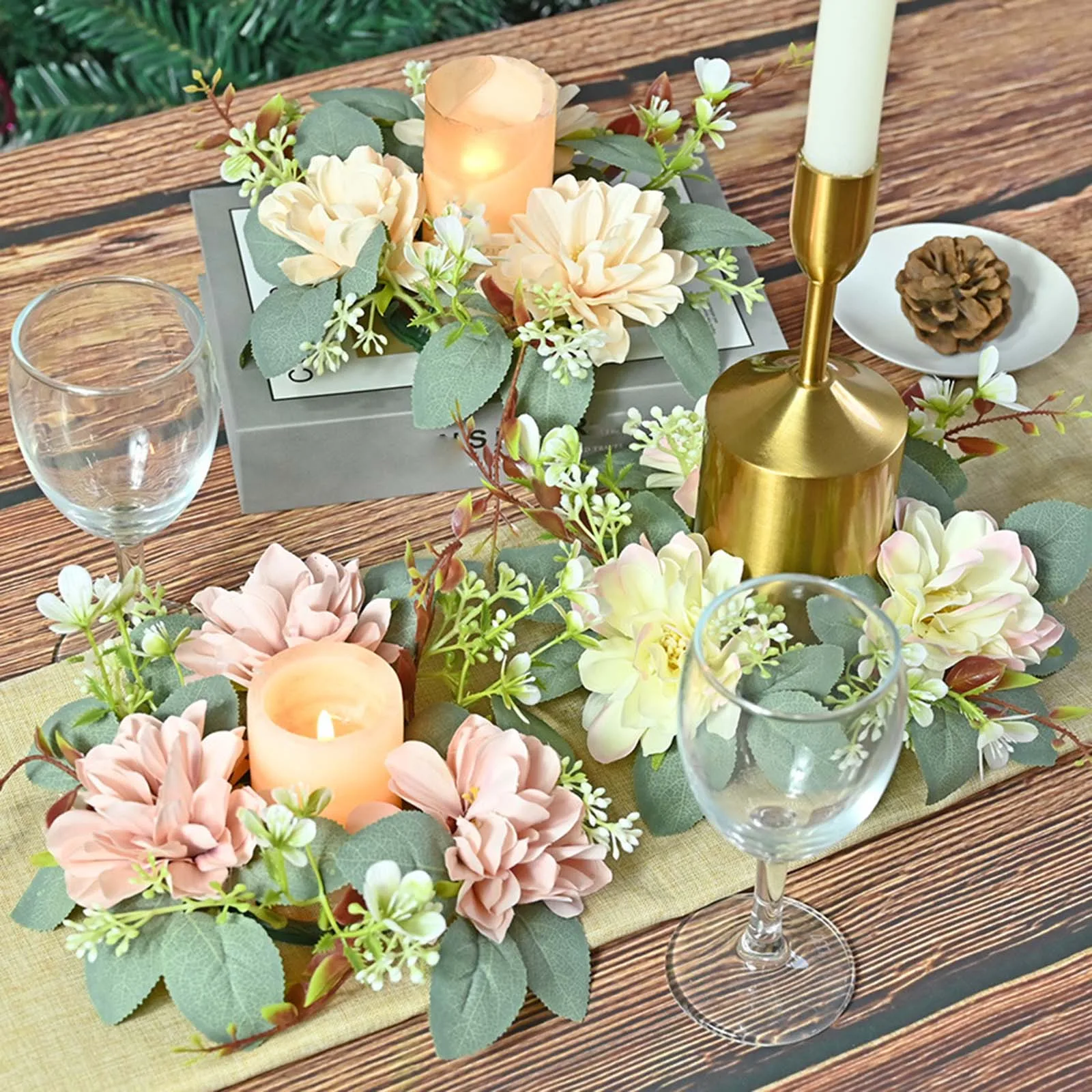 Christmas Candle Ri…