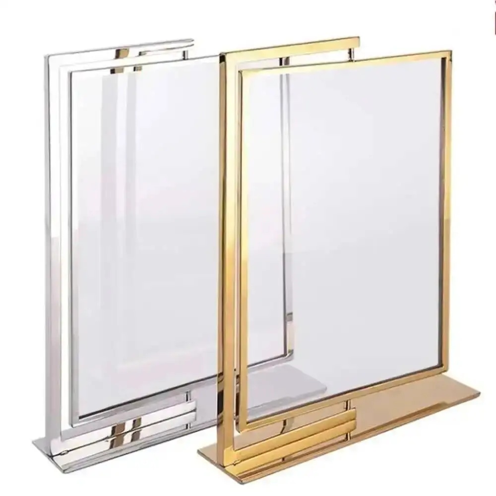1pcs Shipping 360 Free Degree Rotation A4 Double-sided Poster Cafe Table Sign Advertising Promotion