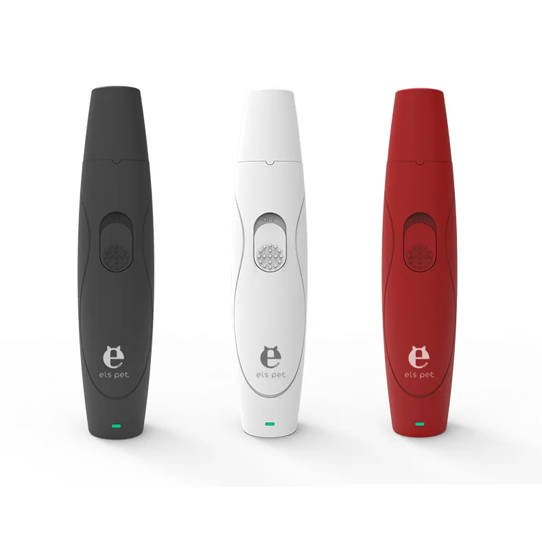 

Электрические маникюрные ножницы для собак, перезаряжаемые кусачки для ногтей для кошек, набор светодиодных ножниц для ногтей