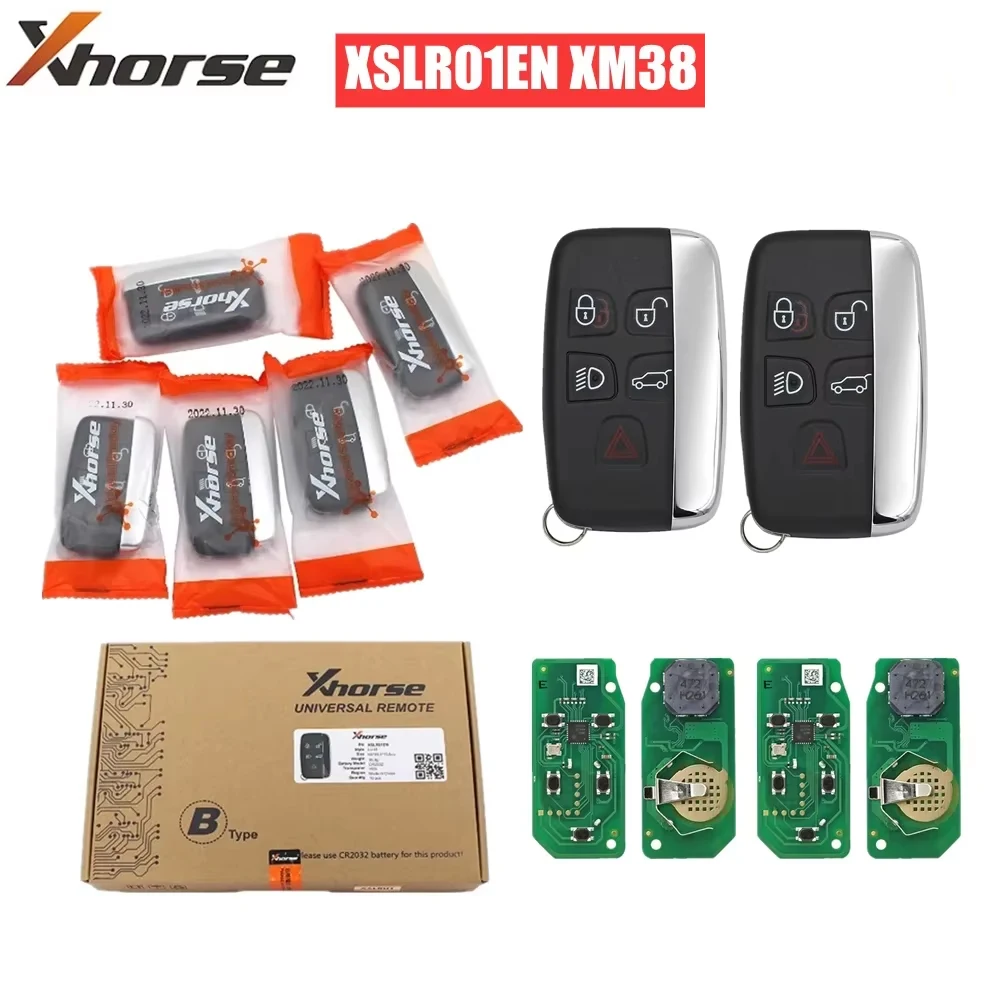 

Xhorse XSLR01EN для LU.H Style VVDI XM38 Универсальный смарт-ключ бесконтактный автомобильный пульт дистанционного управления для Land Rover для Range Rover