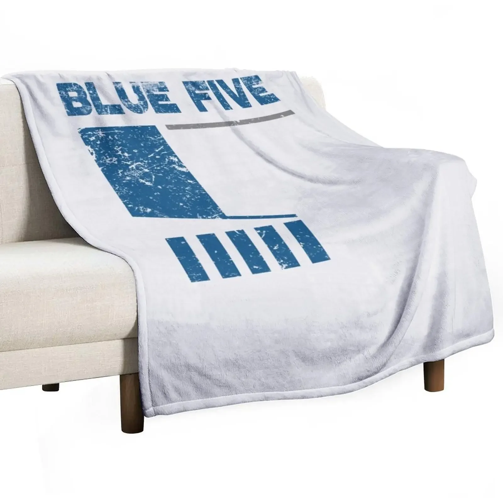 

Blue 5 Throw Blanket Kid'S Hairys Blankets