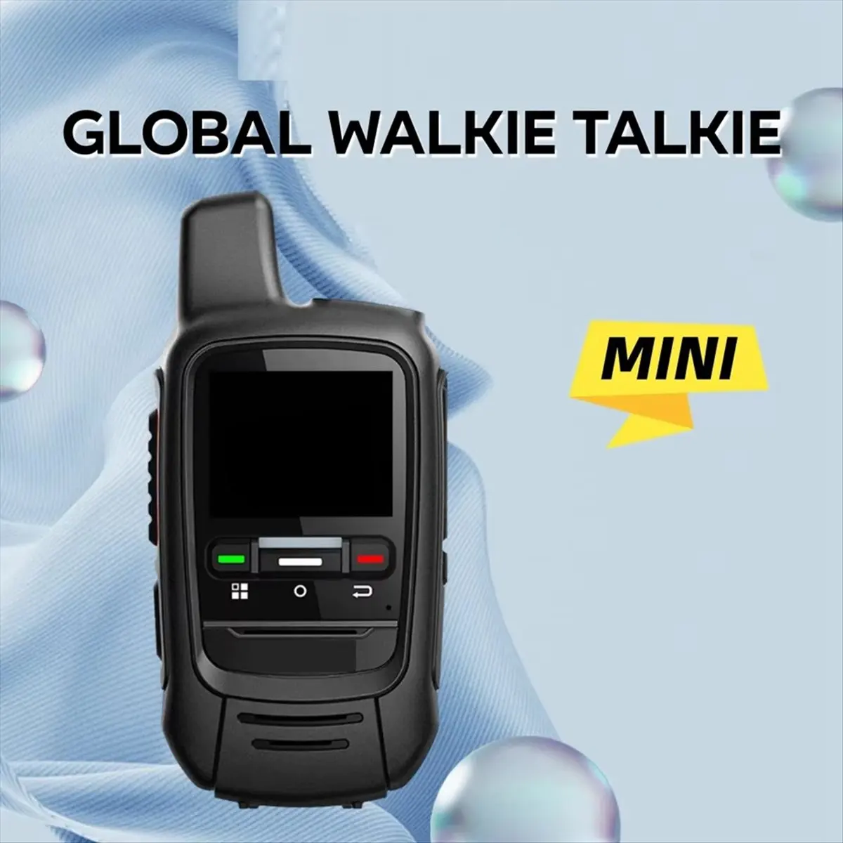【~ New A88T】For Global Android POC Intercom Outdoor 5000km 4G Portable Bidirectional Intercom EU-PLUG