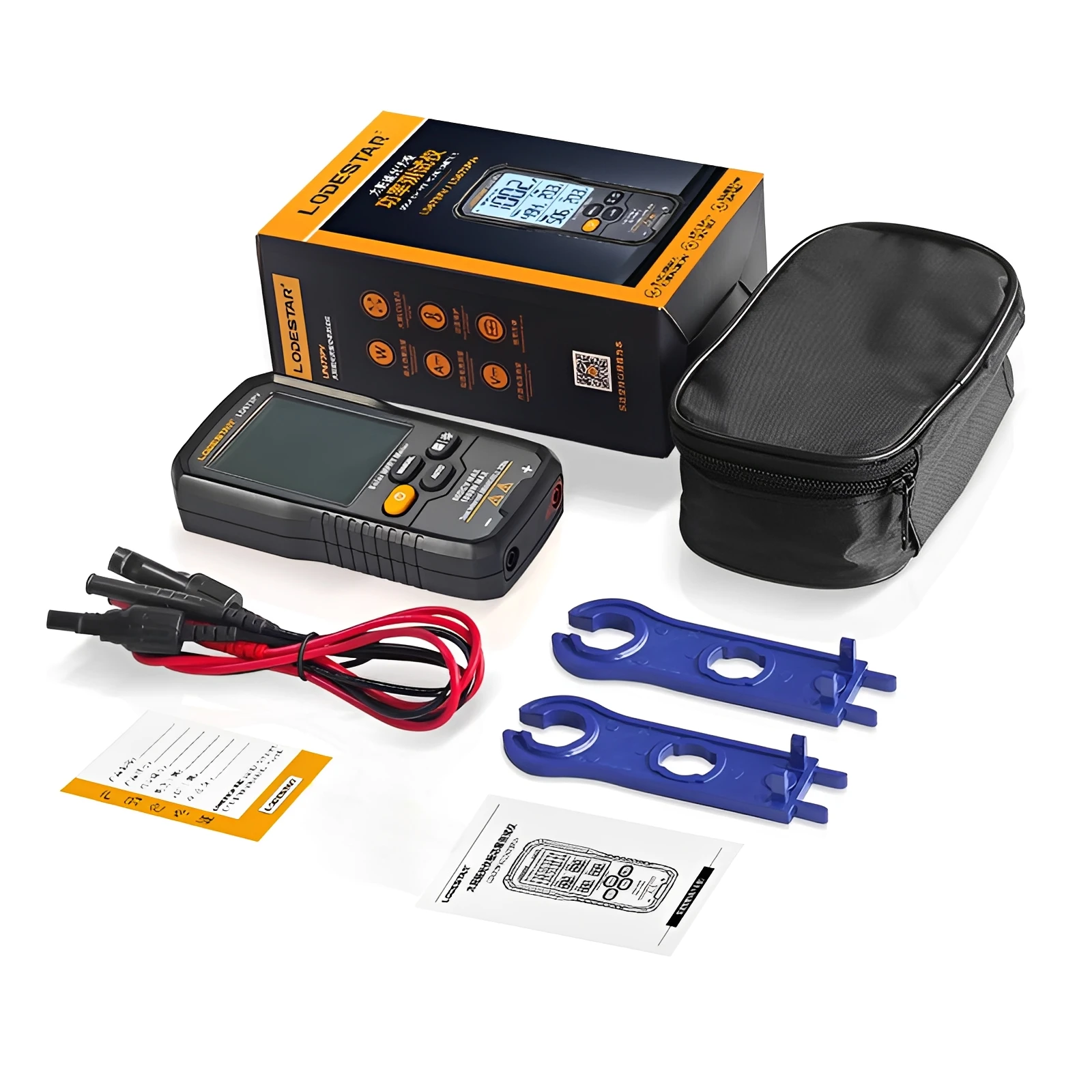 

LODESTAR LD673PV Solar MPPT Meter1000/2000W Photovoltaic Panel Tester for Maximum Power Point Tracking Peak Open Circuit Voltage