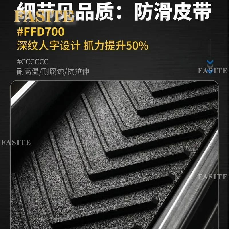 For Folding Conveyor Belt Small Portable Grain Loading Unloading Grass Sand Gravel Moving Climbing Heavy Duty Adjustable