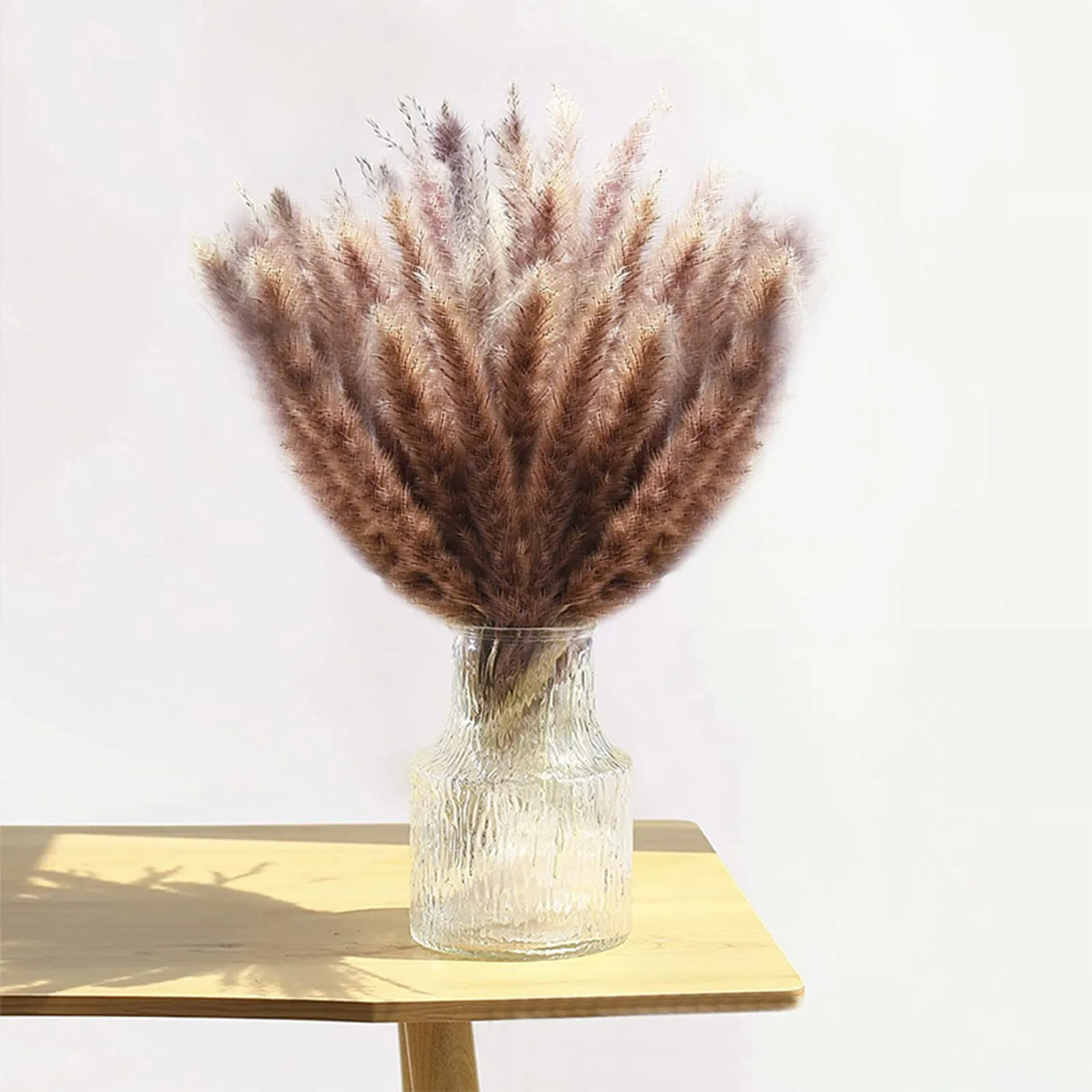 

30pcs Natural Dried Flowers Artificial Flowers Pampas Grass Bouquet Boho Home Decor Diy Decoration Wedding Party Accessories