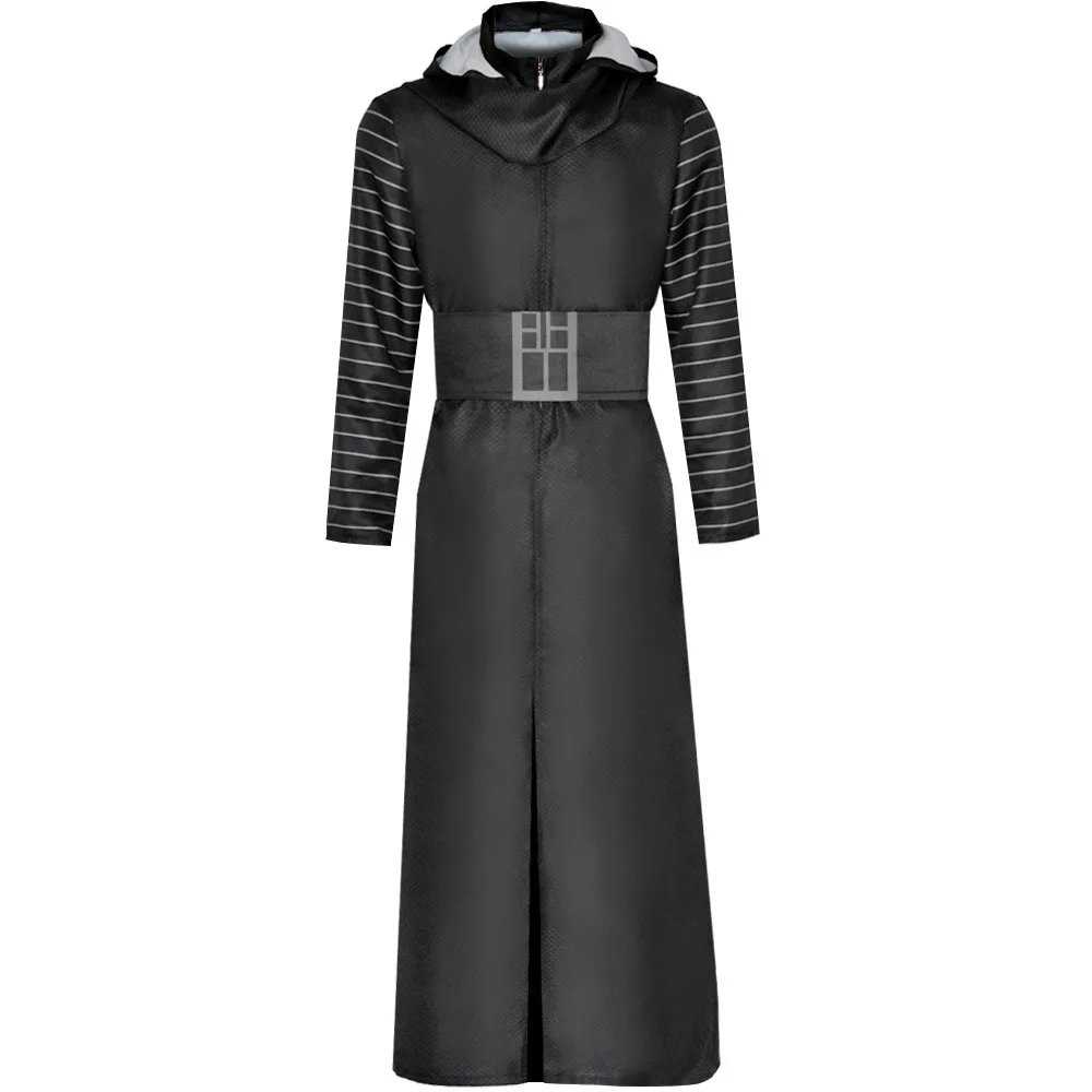 

SW Kylo Ren Черный Косплей Костюм с Шарфом с Длинным Рукавом Хэллоуин Костюм Карнавальная Вечеринка Наряд Для Взрослых Мужчин