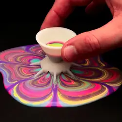 Acrylic Paint Pouring Split Cup Mini 7-Leg Funnel Split Cup For DIY Making Pour Painting Mandala Flower Graffiti Accessories