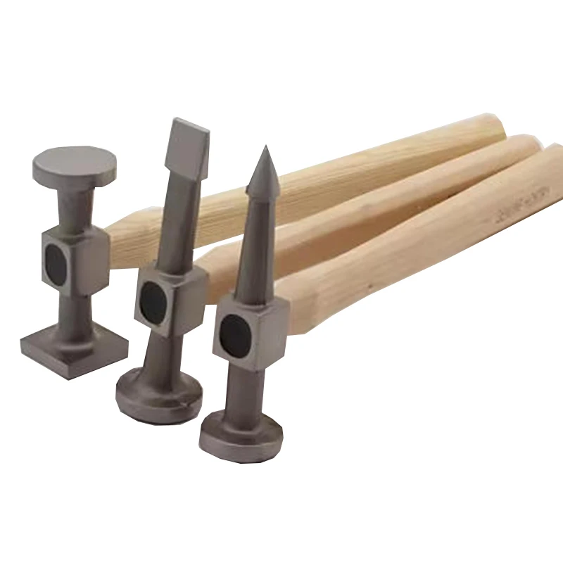Repair Hammer Professional Car Dents Restoration Hammers Solid Wood Handle Metal Hammer Multi Functional Manual Service Tool
